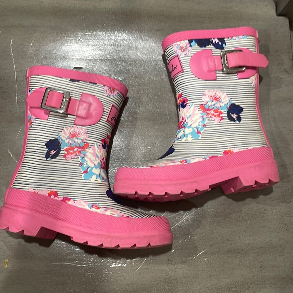 Joules Girls rain boots